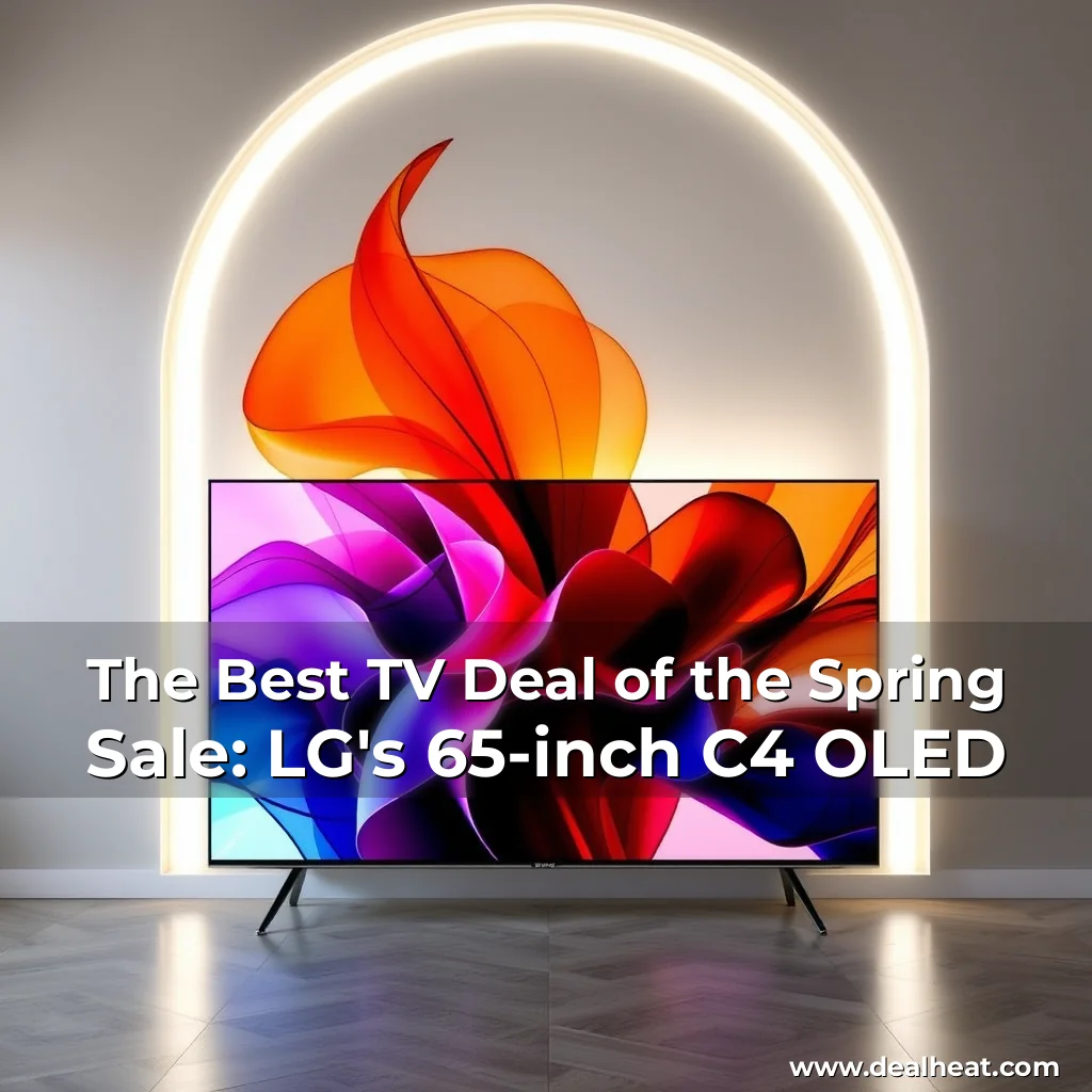 Read more about the article The Best TV Deal of the Spring Sale: LG’s 65-inch C4 OLED