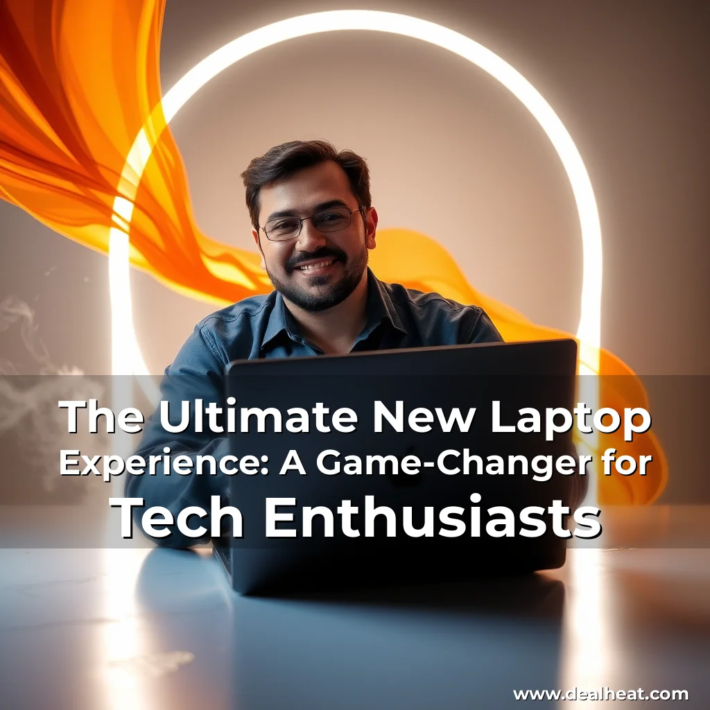 Read more about the article The Ultimate New Laptop Experience: A Game-Changer for Tech Enthusiasts