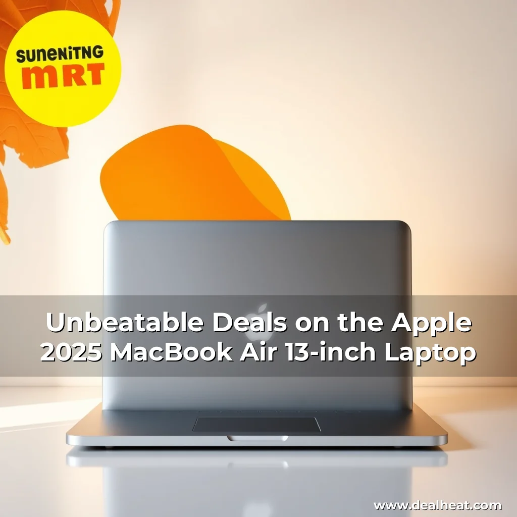 Read more about the article Unbeatable Deals on the Apple 2025 MacBook Air 13-inch Laptop