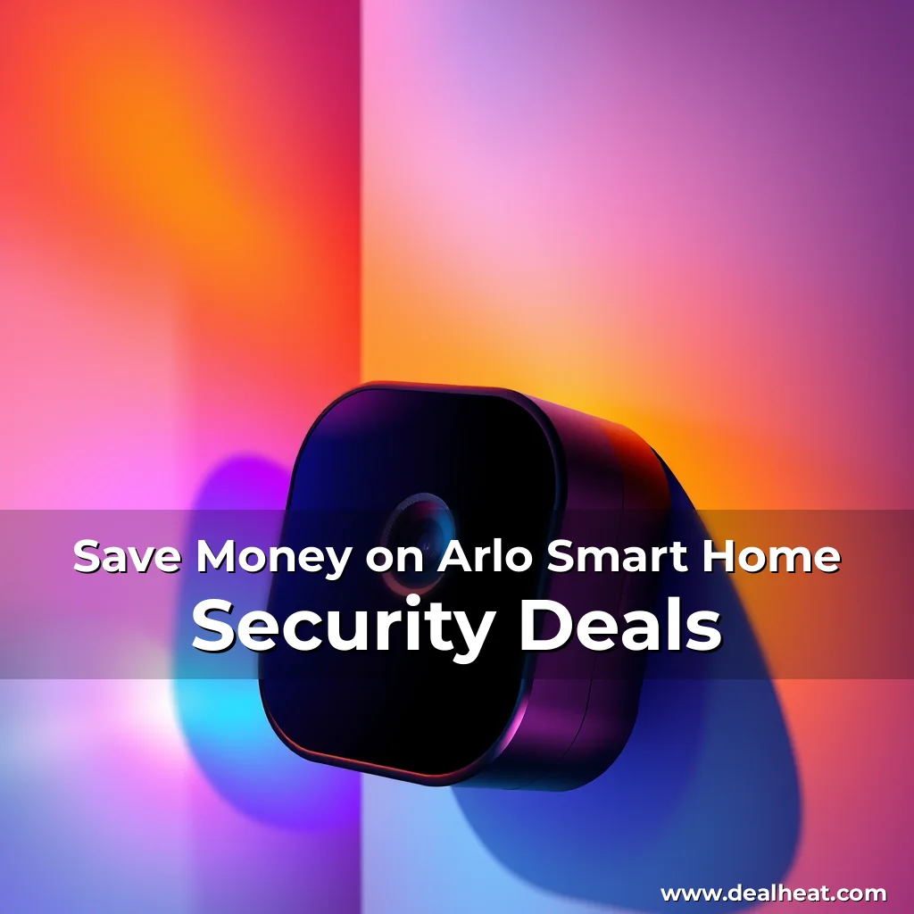 Read more about the article Save Money on Arlo Smart Home Security Deals