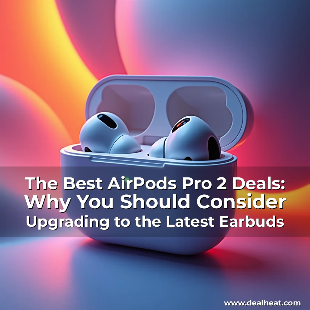 Read more about the article The Best AirPods Pro 2 Deals: Why You Should Consider Upgrading to the Latest Earbuds