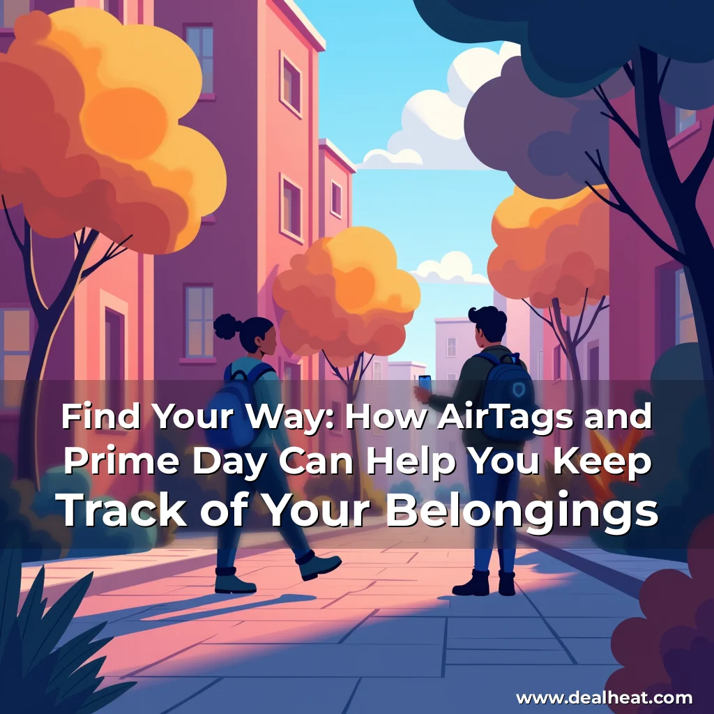 Read more about the article Find Your Way: How AirTags and Prime Day Can Help You Keep Track of Your Belongings