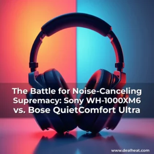 Read more about the article The Battle for Noise-Canceling Supremacy: Sony WH-1000XM6 vs. Bose QuietComfort Ultra