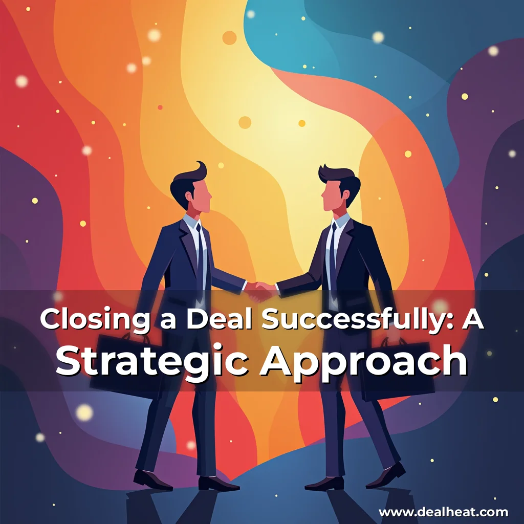 Read more about the article Closing a Deal Successfully: A Strategic Approach