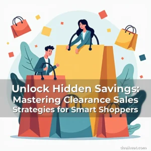 Read more about the article Unlock Hidden Savings: Mastering Clearance Sales Strategies for Smart Shoppers