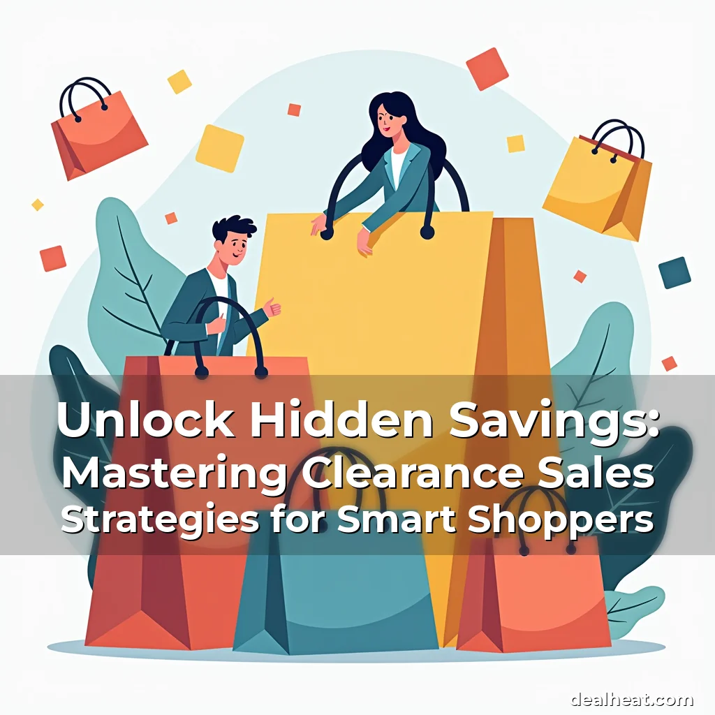 Read more about the article Unlock Hidden Savings: Mastering Clearance Sales Strategies for Smart Shoppers