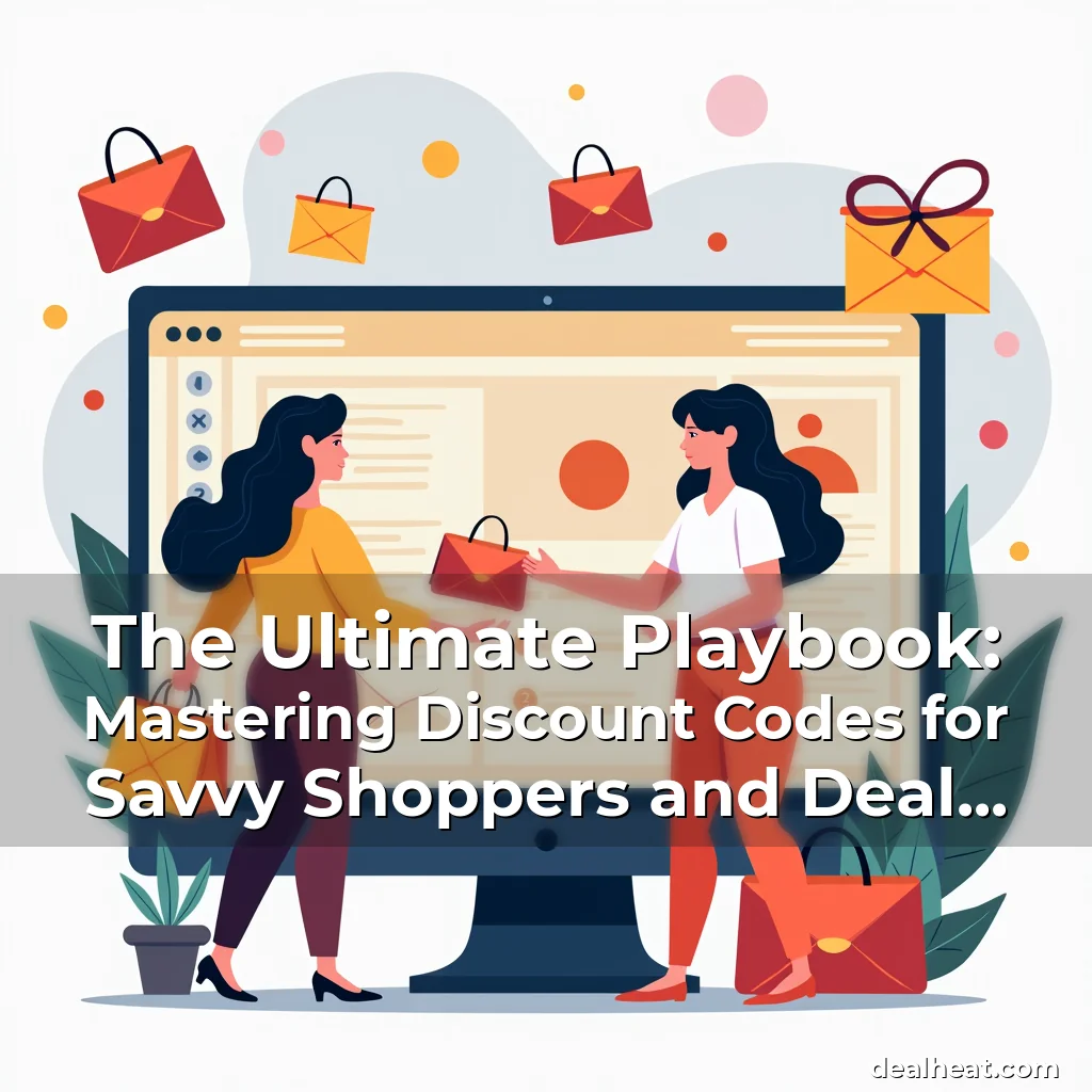 Read more about the article The Ultimate Playbook: Mastering Discount Codes for Savvy Shoppers and Deal Hunters