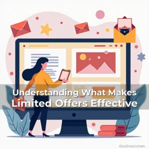 Read more about the article Understanding What Makes Limited Offers Effective
