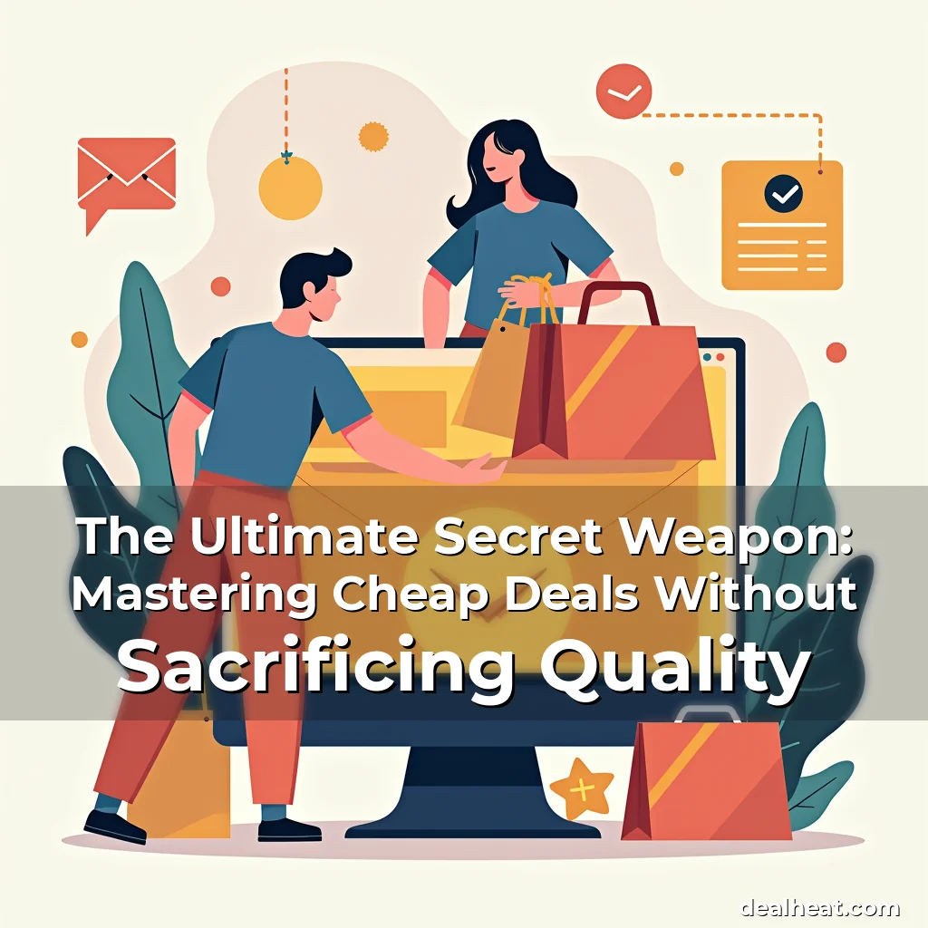 Read more about the article The Ultimate Secret Weapon: Mastering Cheap Deals Without Sacrificing Quality