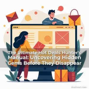 Read more about the article The Ultimate Hot Deals Hunter’s Manual: Uncovering Hidden Gems Before They Disappear