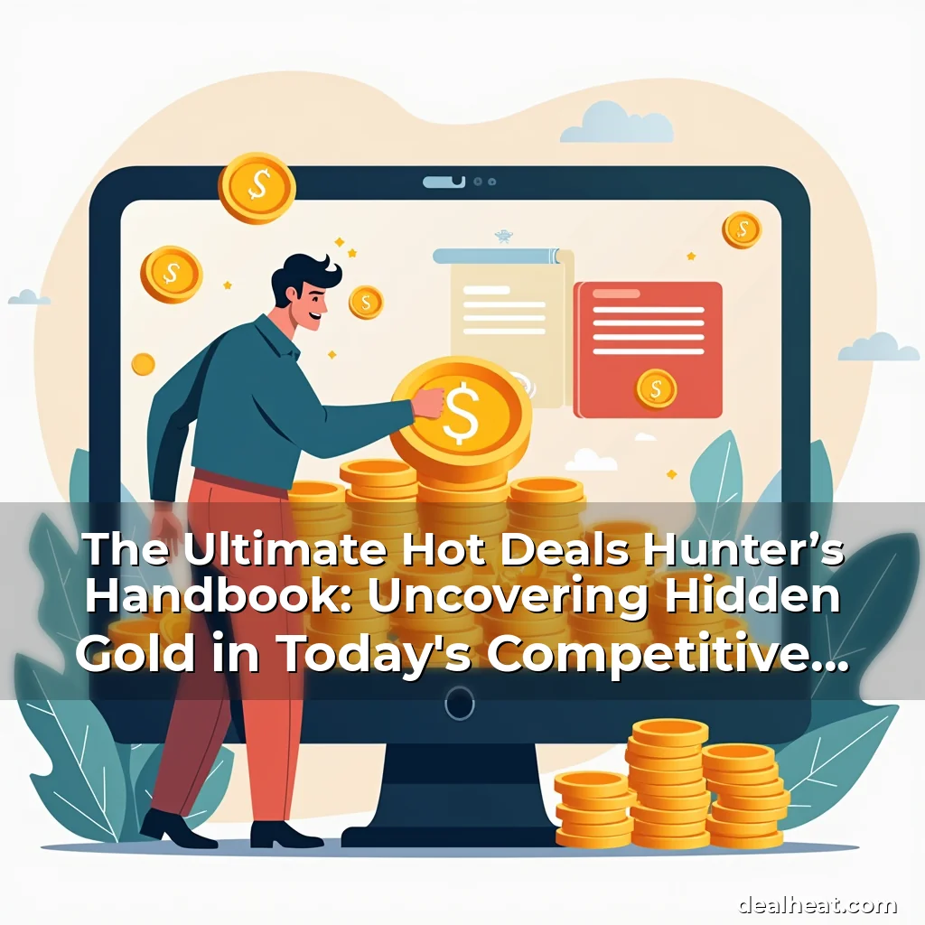 Read more about the article The Ultimate Hot Deals Hunter’s Handbook: Uncovering Hidden Gold in Today’s Competitive Market