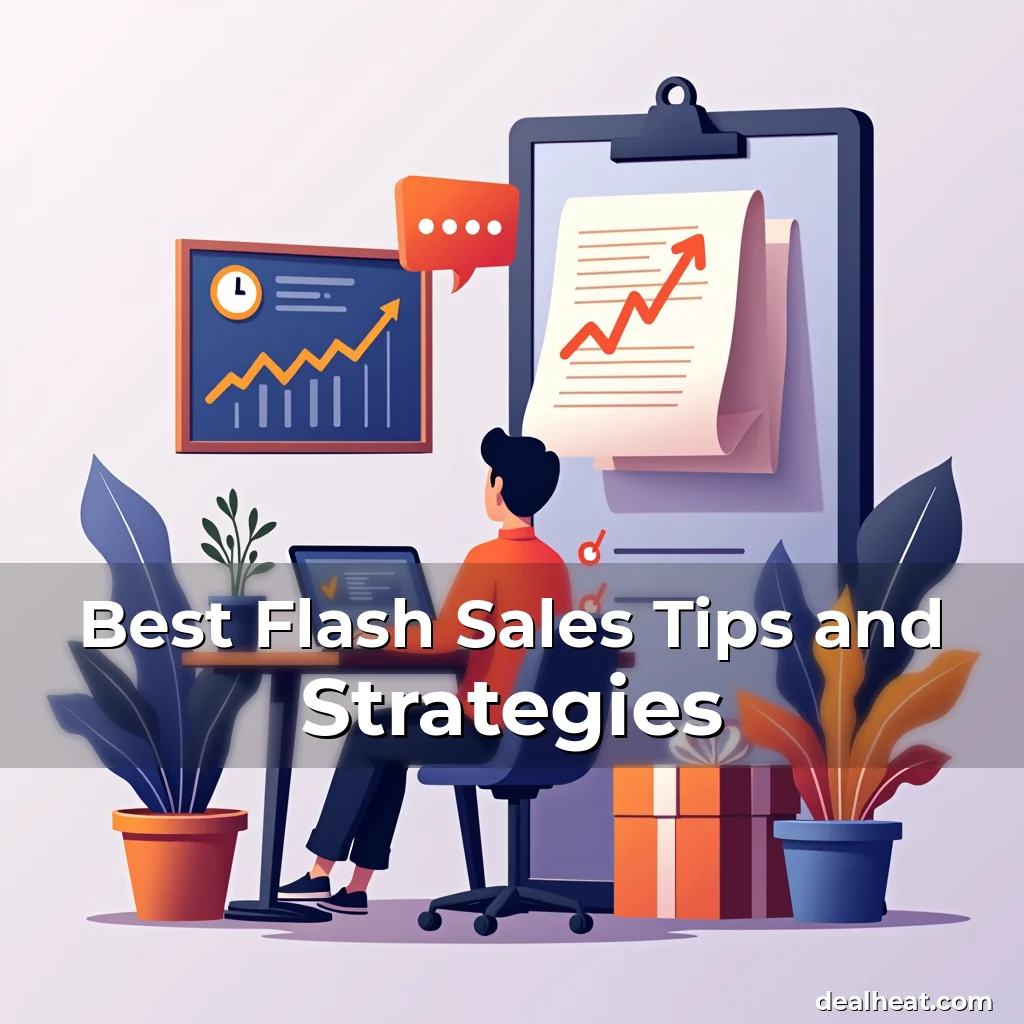 Artistic representation for Best Flash Sales Tips and Strategies