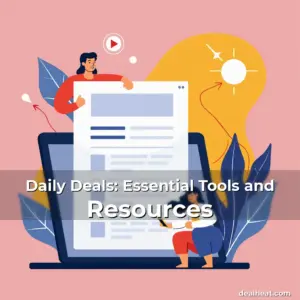 Artistic representation for Daily Deals: Essential Tools and Resources