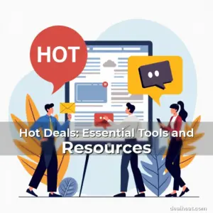 Artistic representation for Hot Deals: Essential Tools and Resources