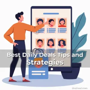Artistic representation for Best Daily Deals Tips and Strategies