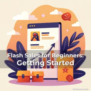 Artistic representation for Flash Sales for Beginners: Getting Started