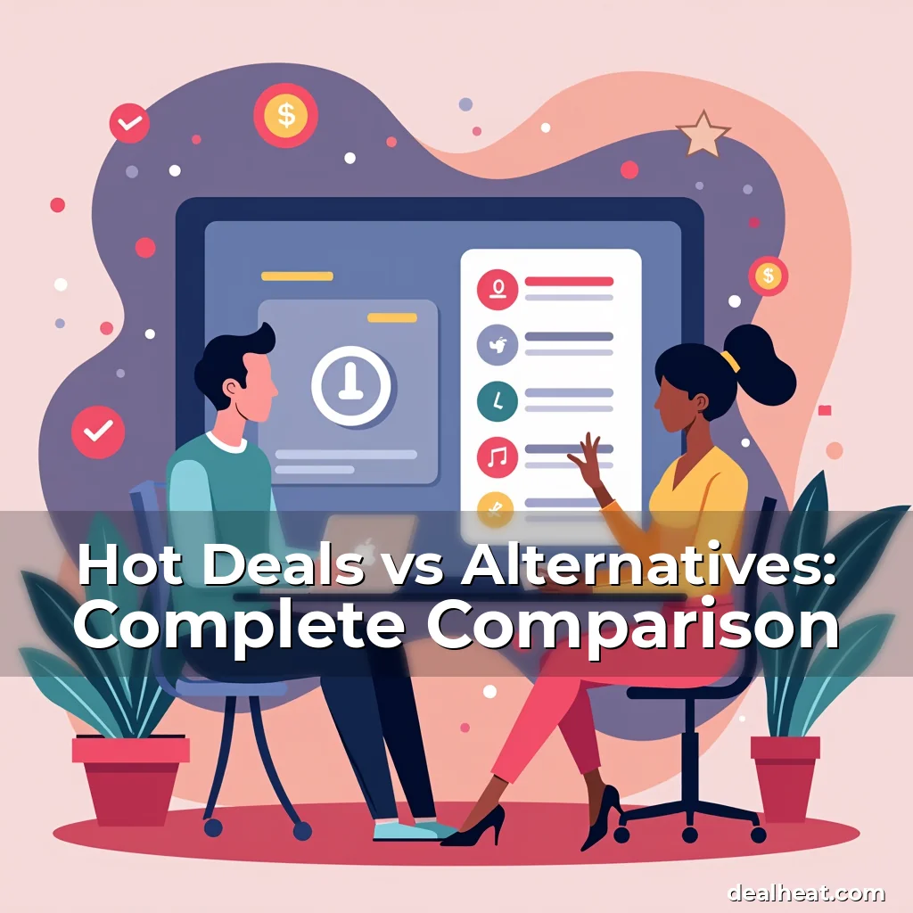 Artistic representation for Hot Deals vs Alternatives: Complete Comparison