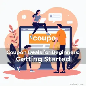 Artistic representation for Coupon Deals for Beginners: Getting Started