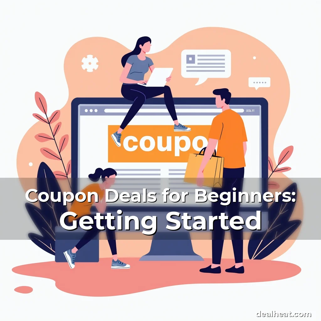 Artistic representation for Coupon Deals for Beginners: Getting Started