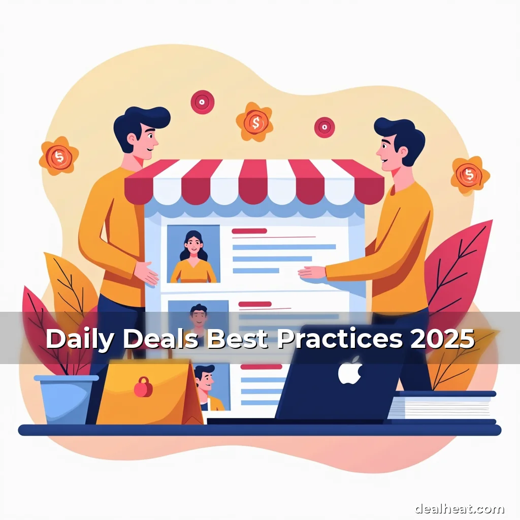 Artistic representation for Daily Deals Best Practices 2025