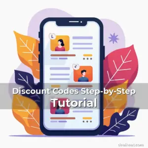 Artistic representation for Discount Codes Step-by-Step Tutorial