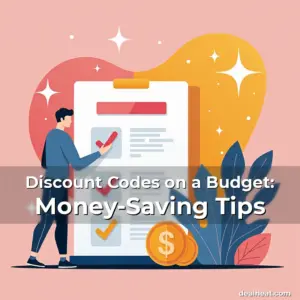 Artistic representation for Discount Codes on a Budget: Money-Saving Tips
