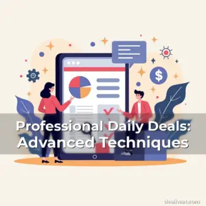 Artistic representation for Professional Daily Deals: Advanced Techniques